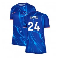 Chelsea Reece James #24 Replica Home Shirt Ladies 2024-25 Short Sleeve